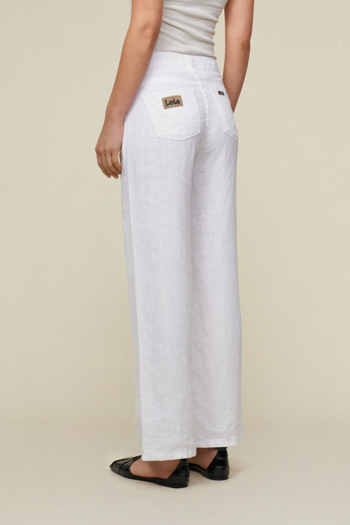 Culotte Jeans White | Bukser | Smuk