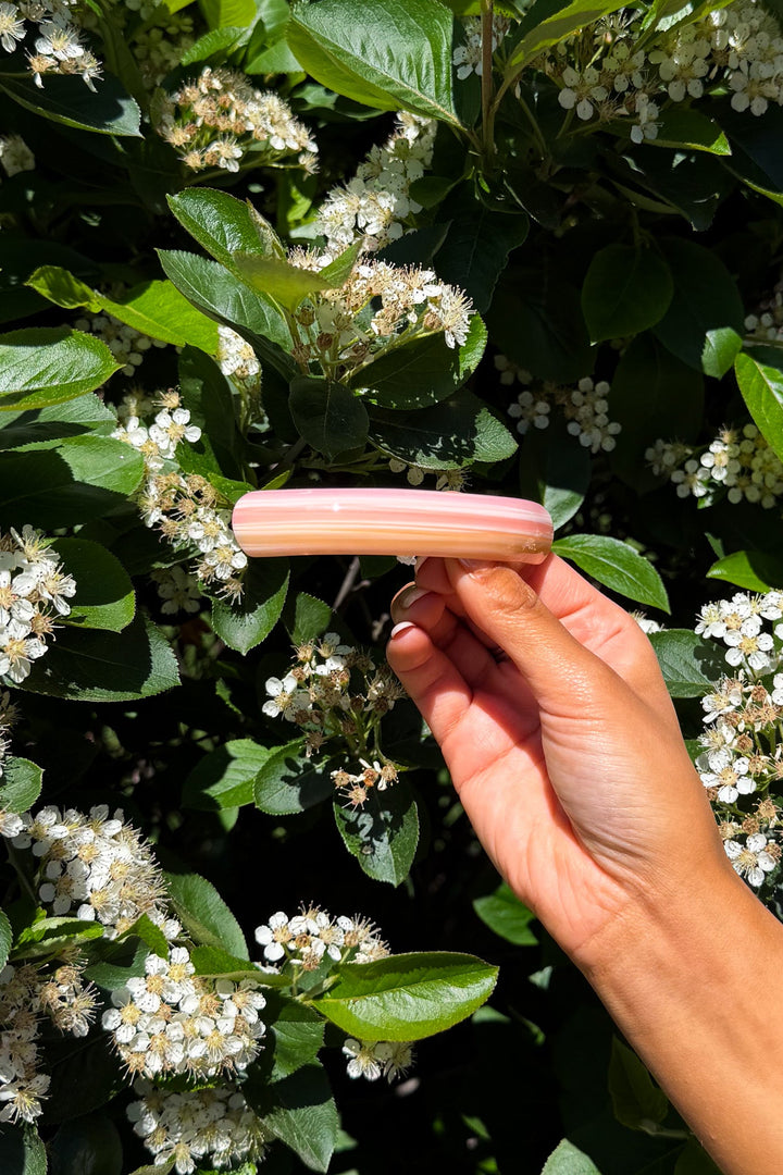 Curved Chérie Clip Light Pink | Accessories | Smuk