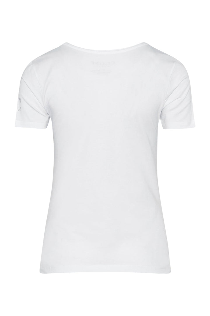 Cwaida - T-Shirt White | Skjorter og bluser | Smuk - Dameklær på nett