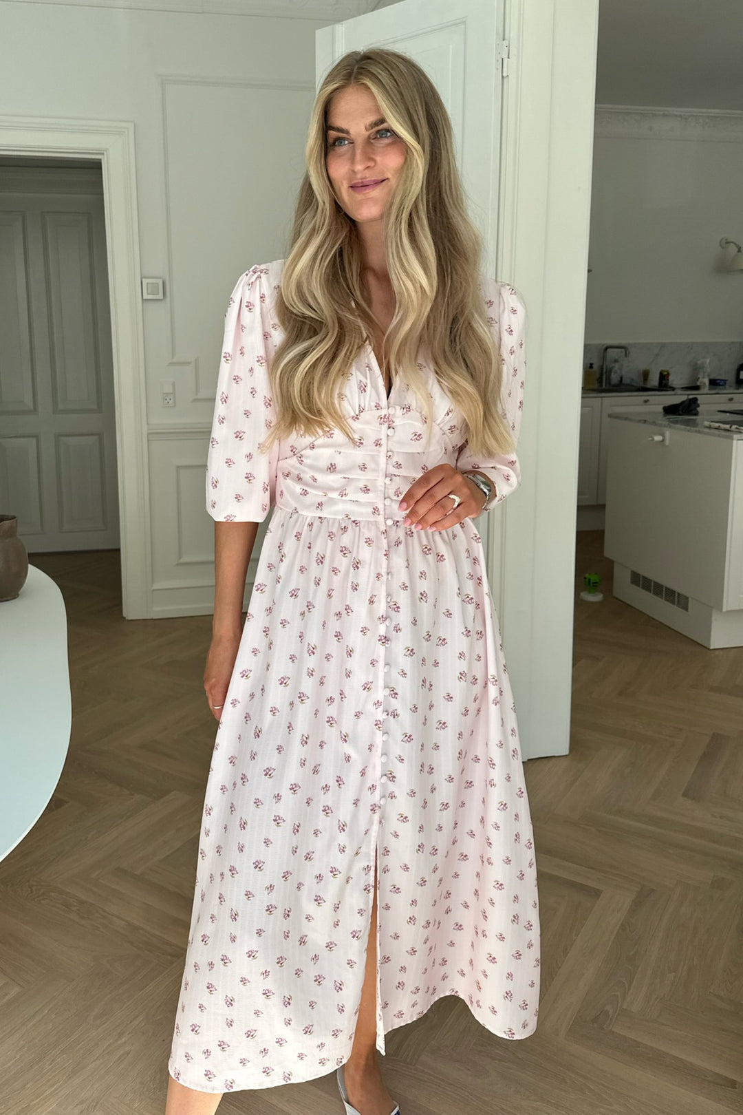 Adel Long Dress Pink