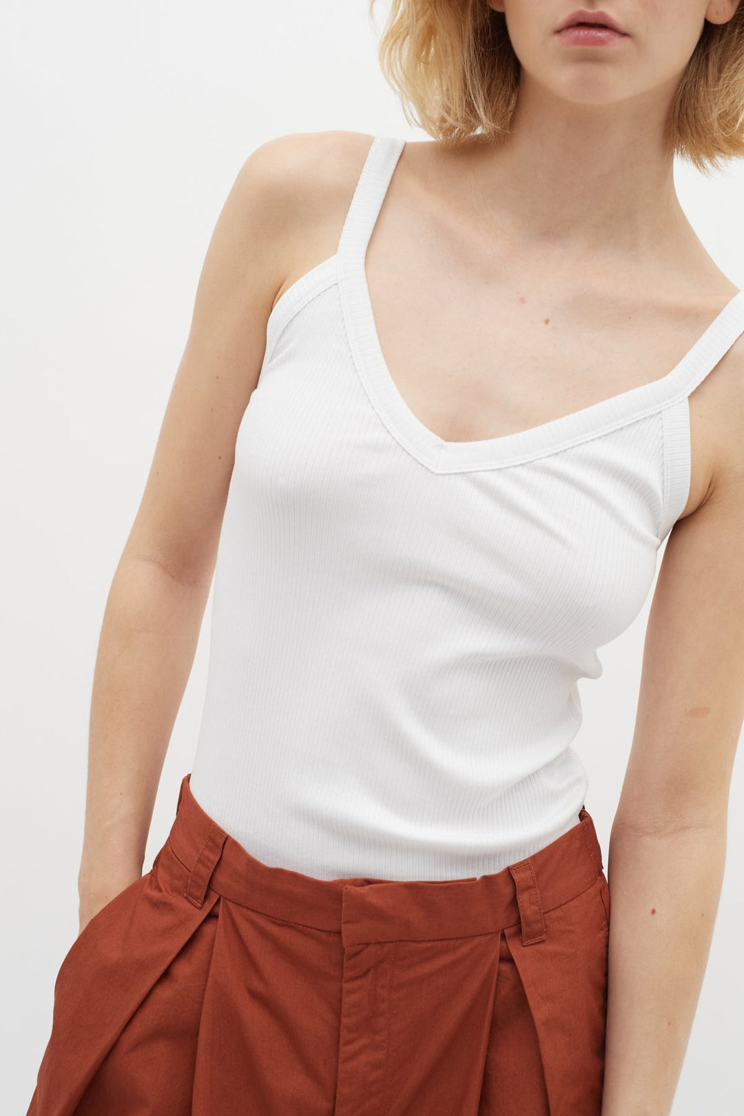 Dagnaiw V - Top Pure White | Topper | Smuk - Dameklær på nett
