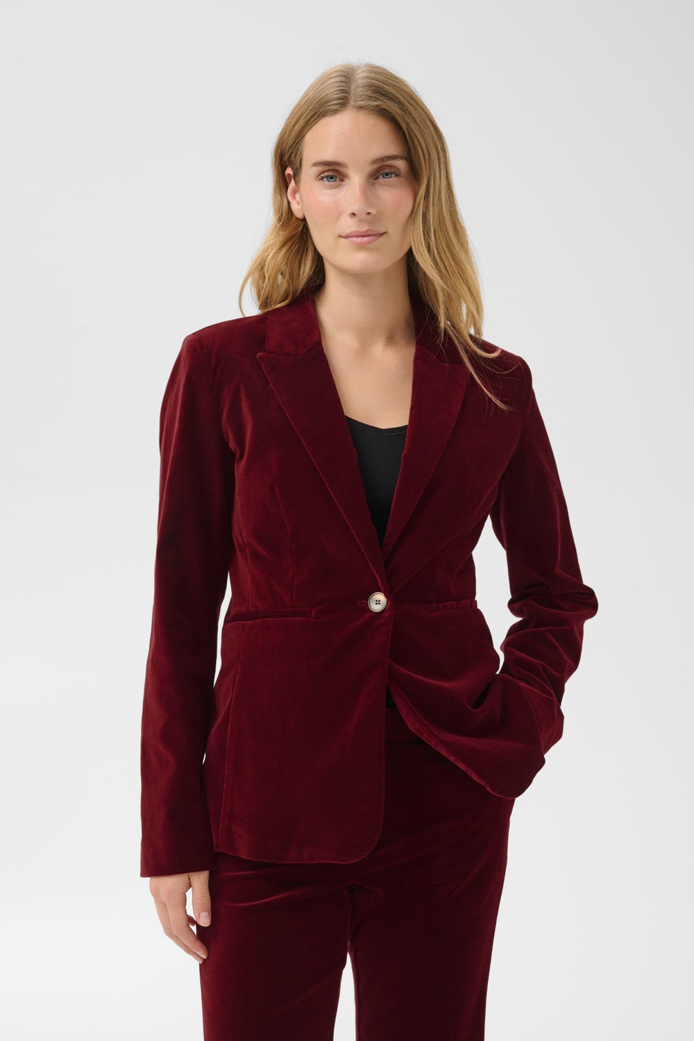 Dahlia Jacket Biking Red | Blazer | Smuk