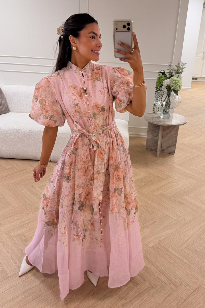 Daisy Midi Dress Rose | Kjoler | Smuk
