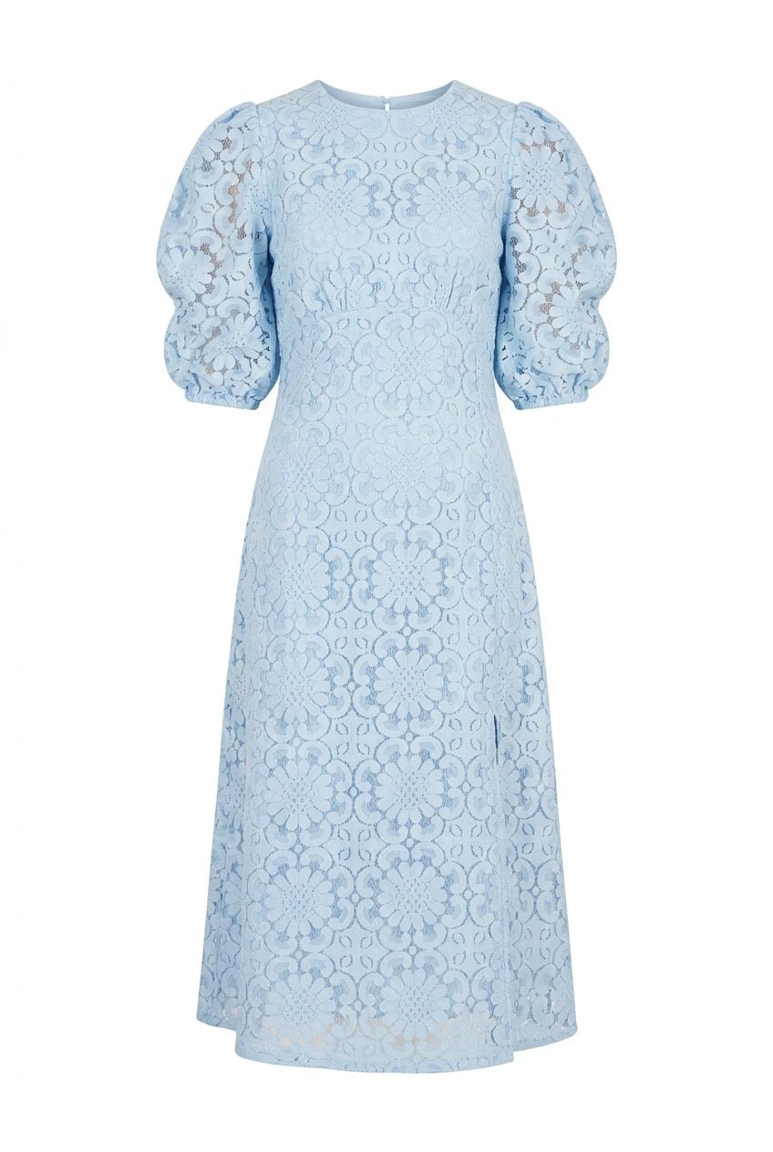 Dakota Dress Blue Honey Lace | Kjoler | Smuk