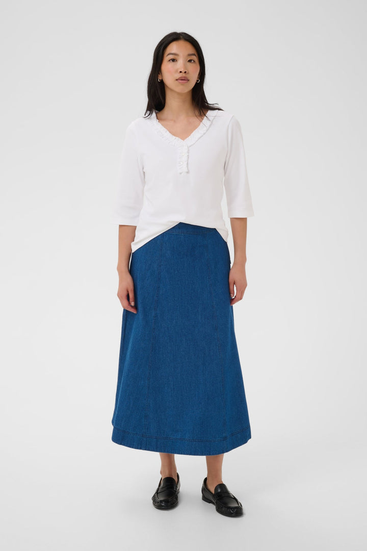 Dalilla T-Shirt Bright White | Topper | Smuk