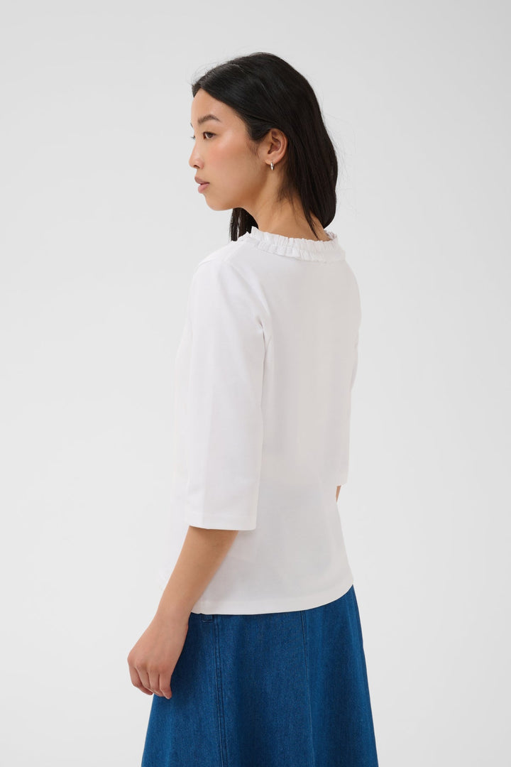 Dalilla T-Shirt Bright White | Topper | Smuk