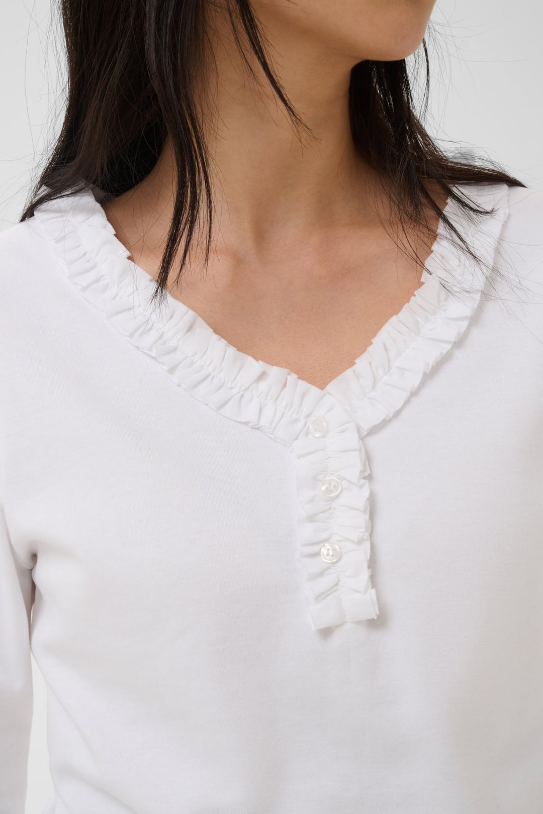 Dalilla T-Shirt Bright White | Topper | Smuk