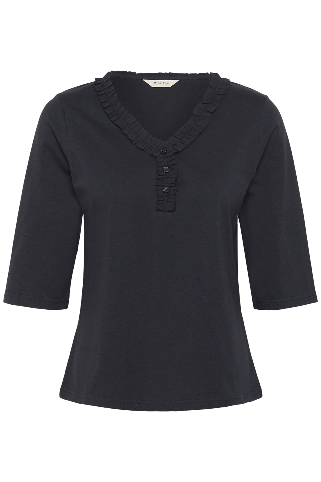 Dalilla T-Shirt Dark Navy | Topper | Smuk