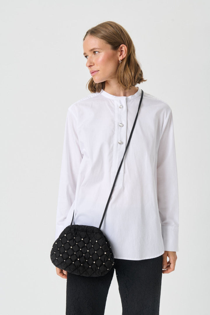 Dalini Bag Black And Simili Stones | Vesker | Smuk - Dameklær på nett