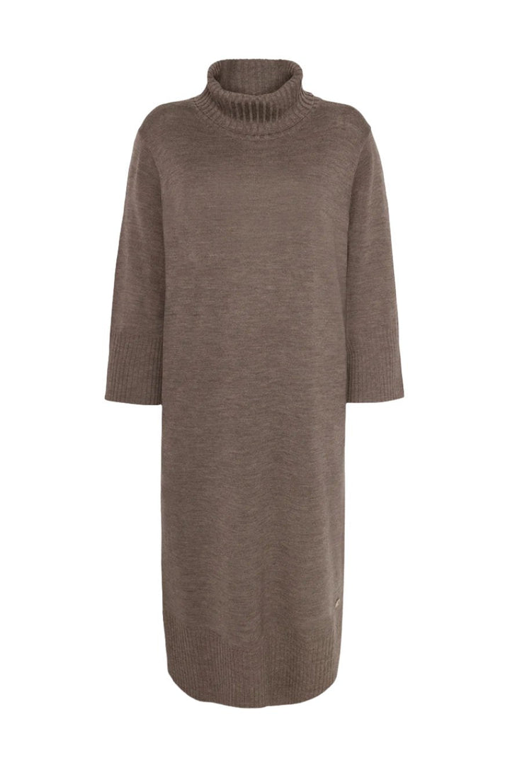 Daliya Dress Cacao Melange | Kjoler | Smuk - Dameklær på nett