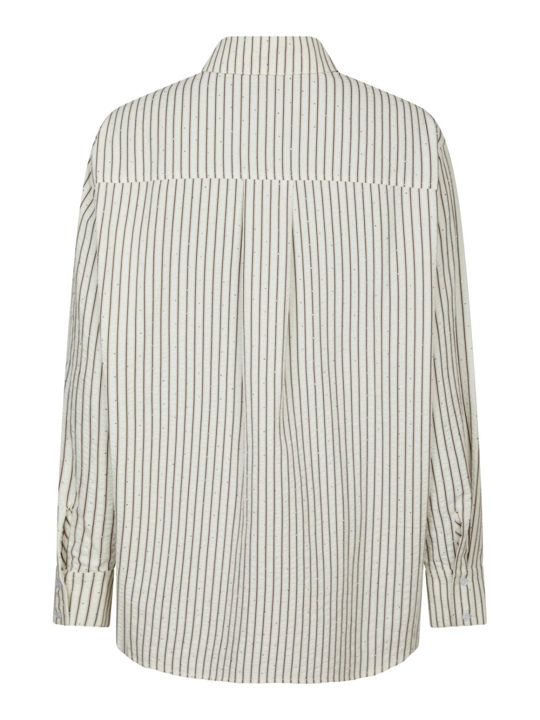 Dalma Crepe Stone Shirt Brown | Skjorter og bluser | Smuk - Dameklær på nett