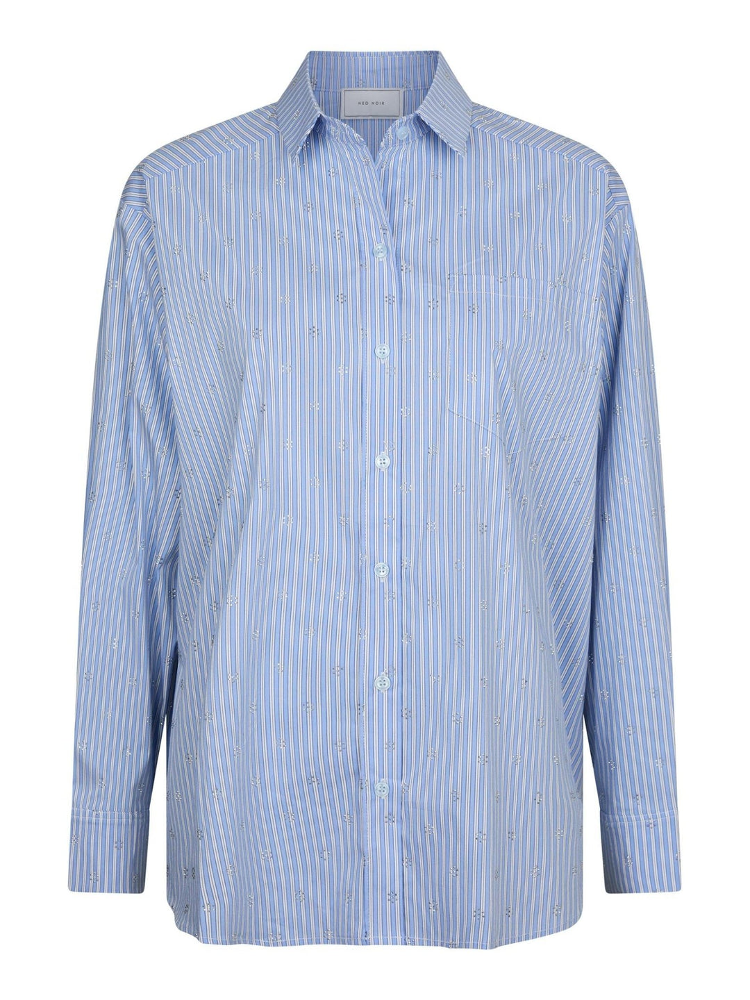 Dalma Decoration Shirt Light Blue | Skjorter og bluser | Smuk