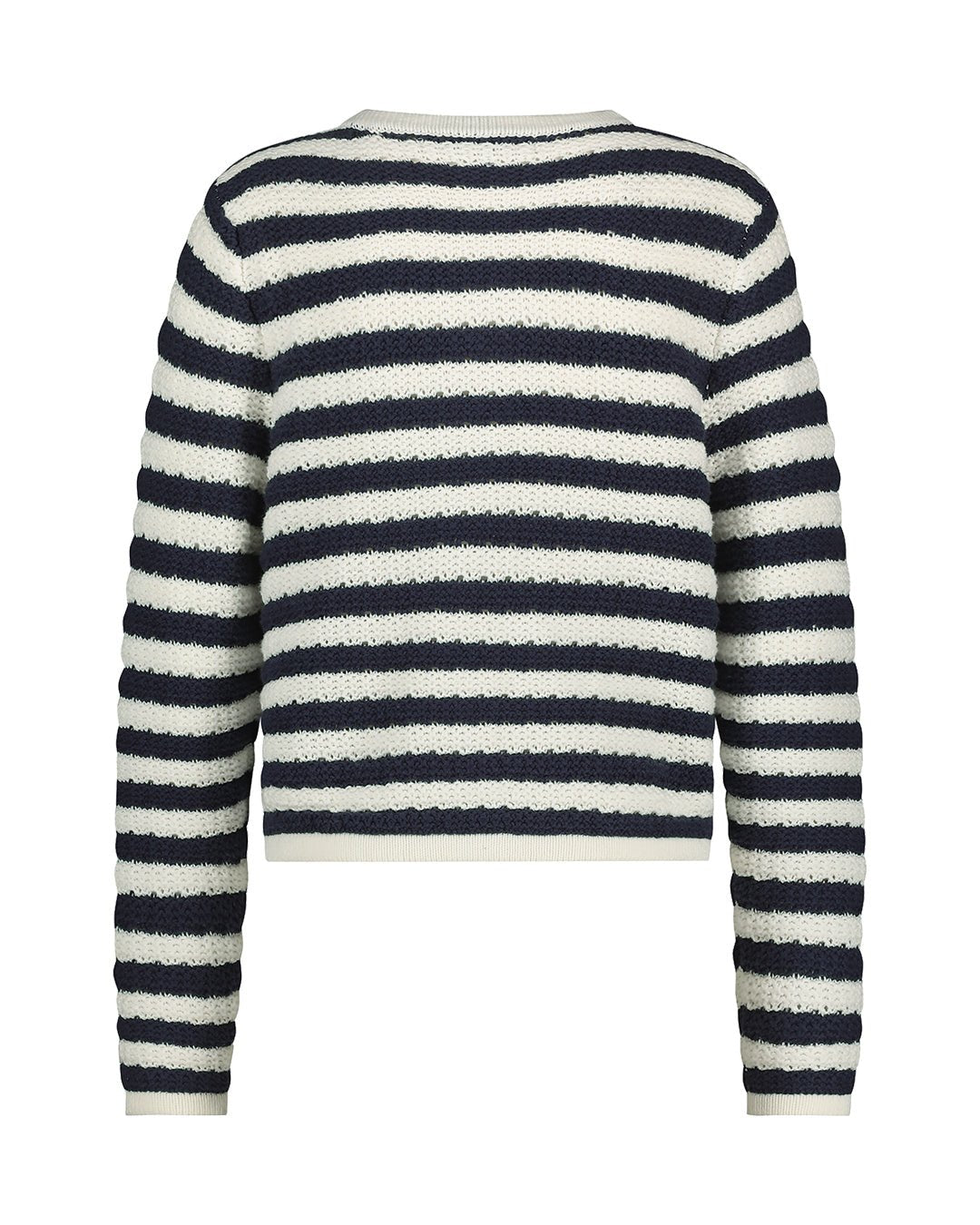 Danelle Stripe Ecru Navy | Genser | Smuk - Dameklær på nett