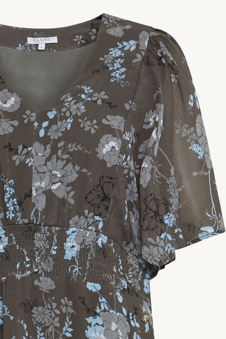 Danijela Poppy Dresses Deer Brown | Kjoler | Smuk - Dameklær på nett