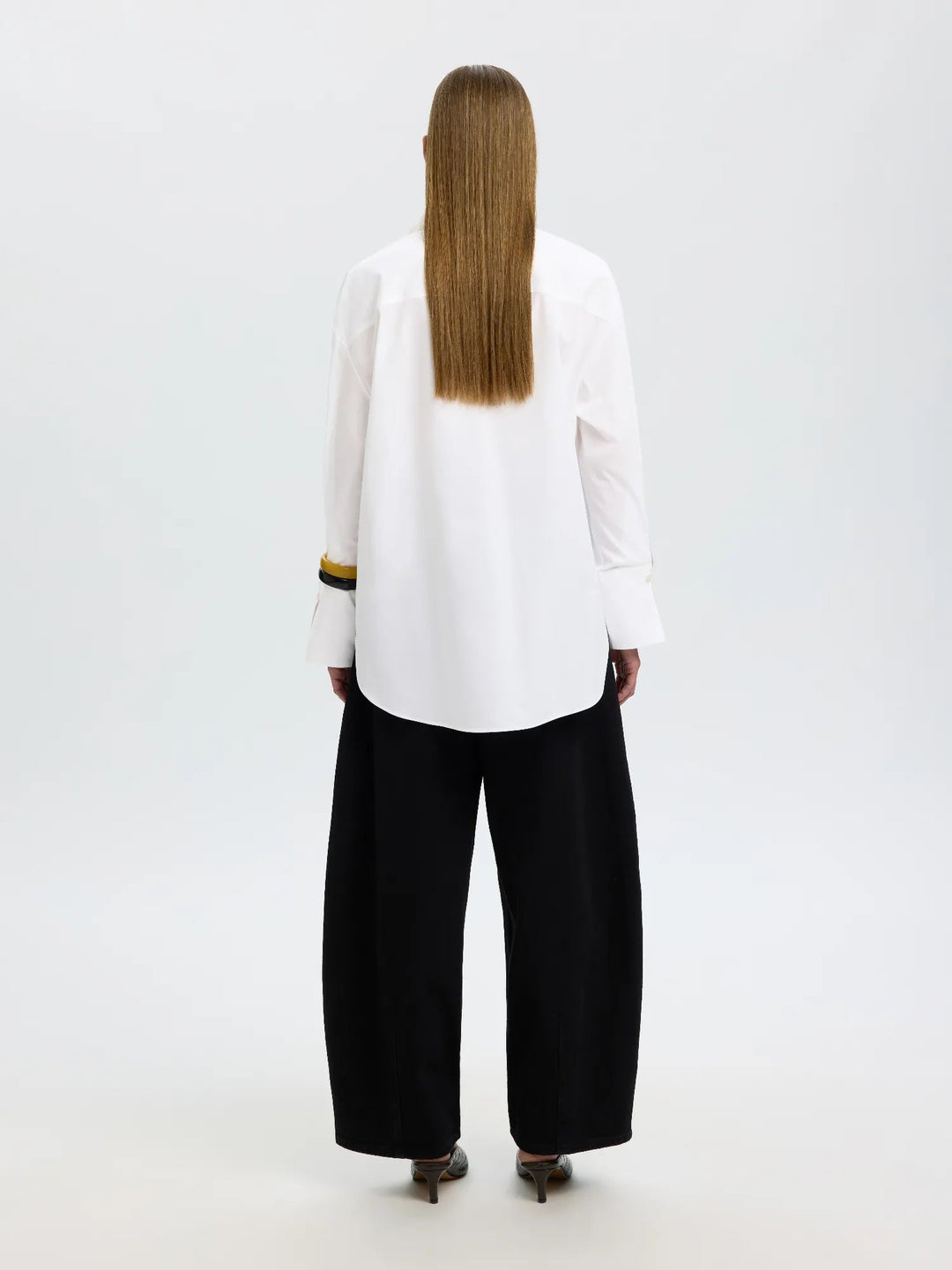 Dannie Ls Oversized Shirt Bright White | Skjorter og bluser | Smuk