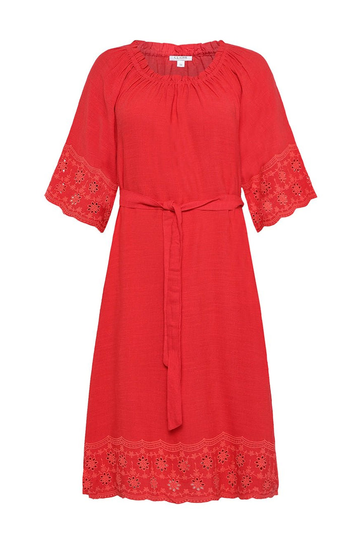 Danniella Dress Sweet Red | Kjoler | Smuk - Dameklær på nett