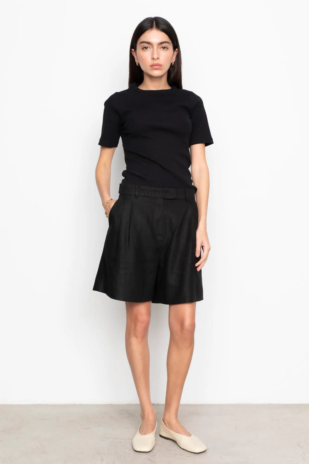 Daria Shorts Black | Shorts | Smuk