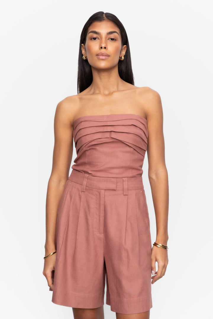 Daria Shorts Terracotta | Shorts | Smuk - Dameklær på nett