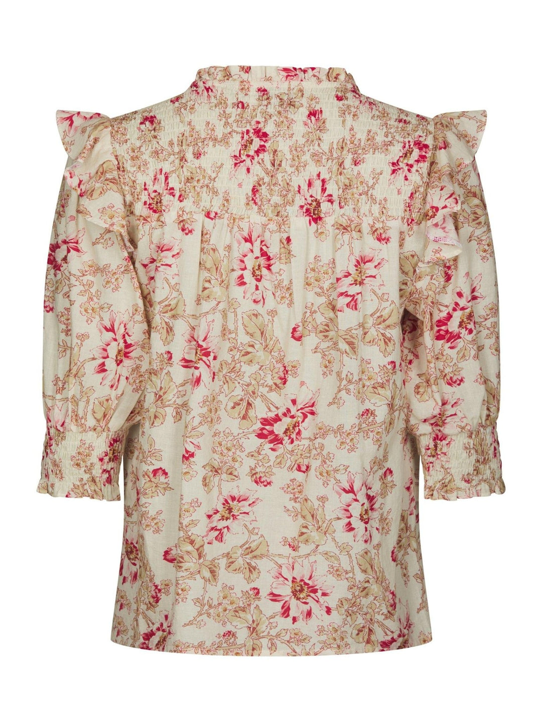 Davina Flower Rose Blouse Rose | Skjorter og bluser | Smuk