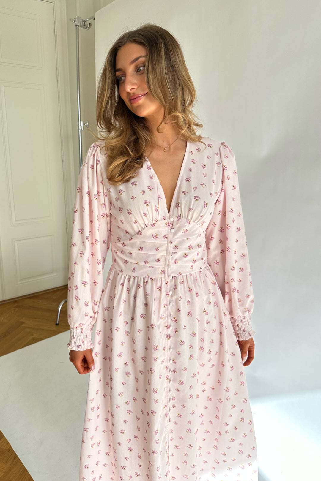 Adel Long Dress Pink