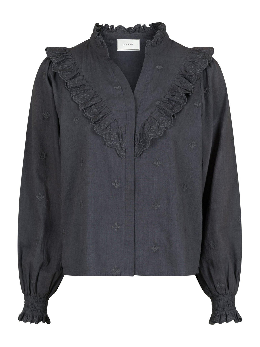Degas Blouse Dark Grey | Skjorter og bluser | Smuk - Dameklær på nett