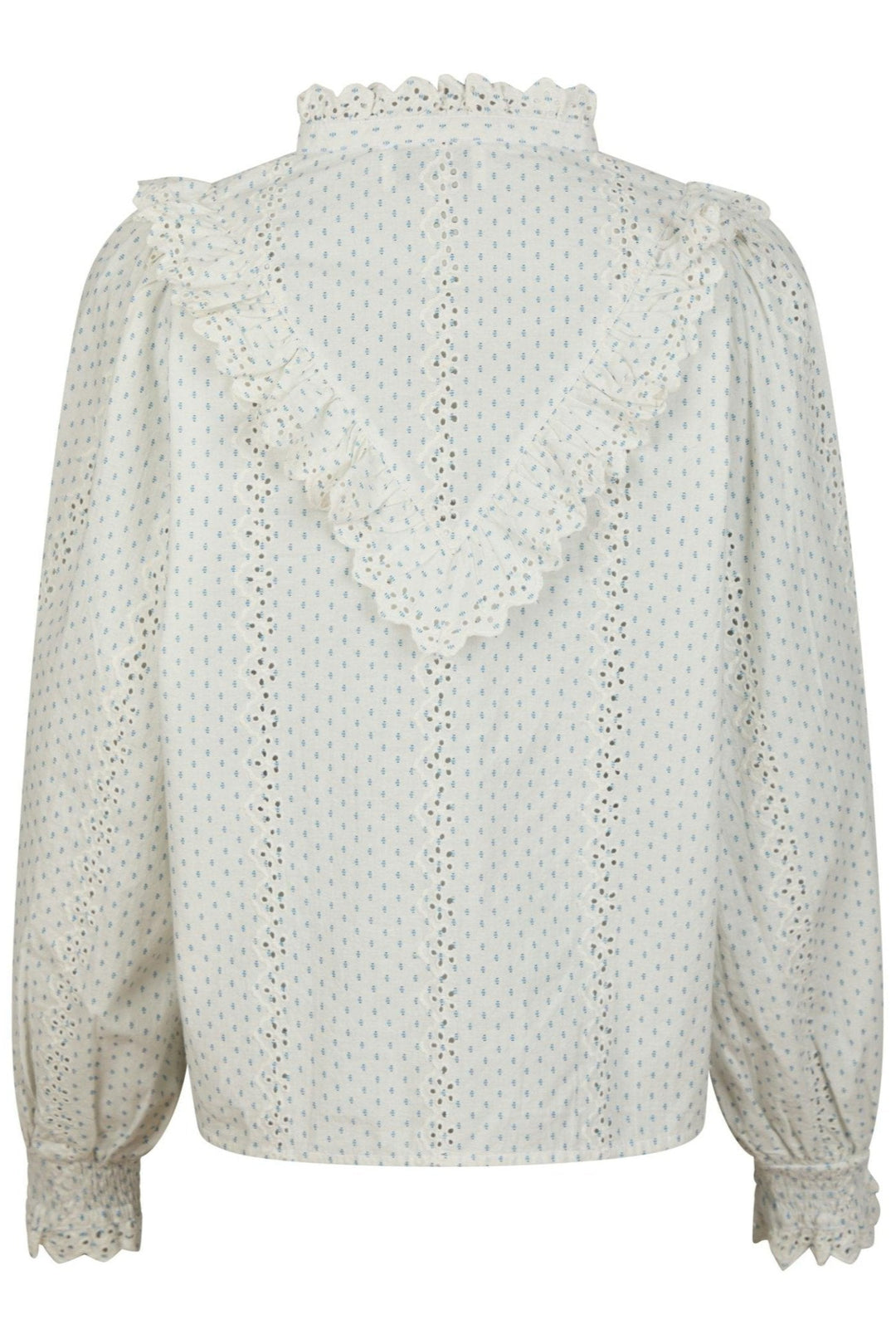 Degas Embroidery Blouse Off White | Skjorter og bluser | Smuk - Dameklær på nett