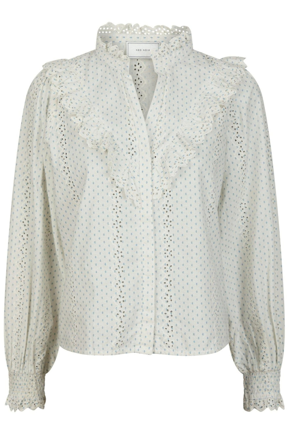 Degas Embroidery Blouse Off White | Skjorter og bluser | Smuk - Dameklær på nett