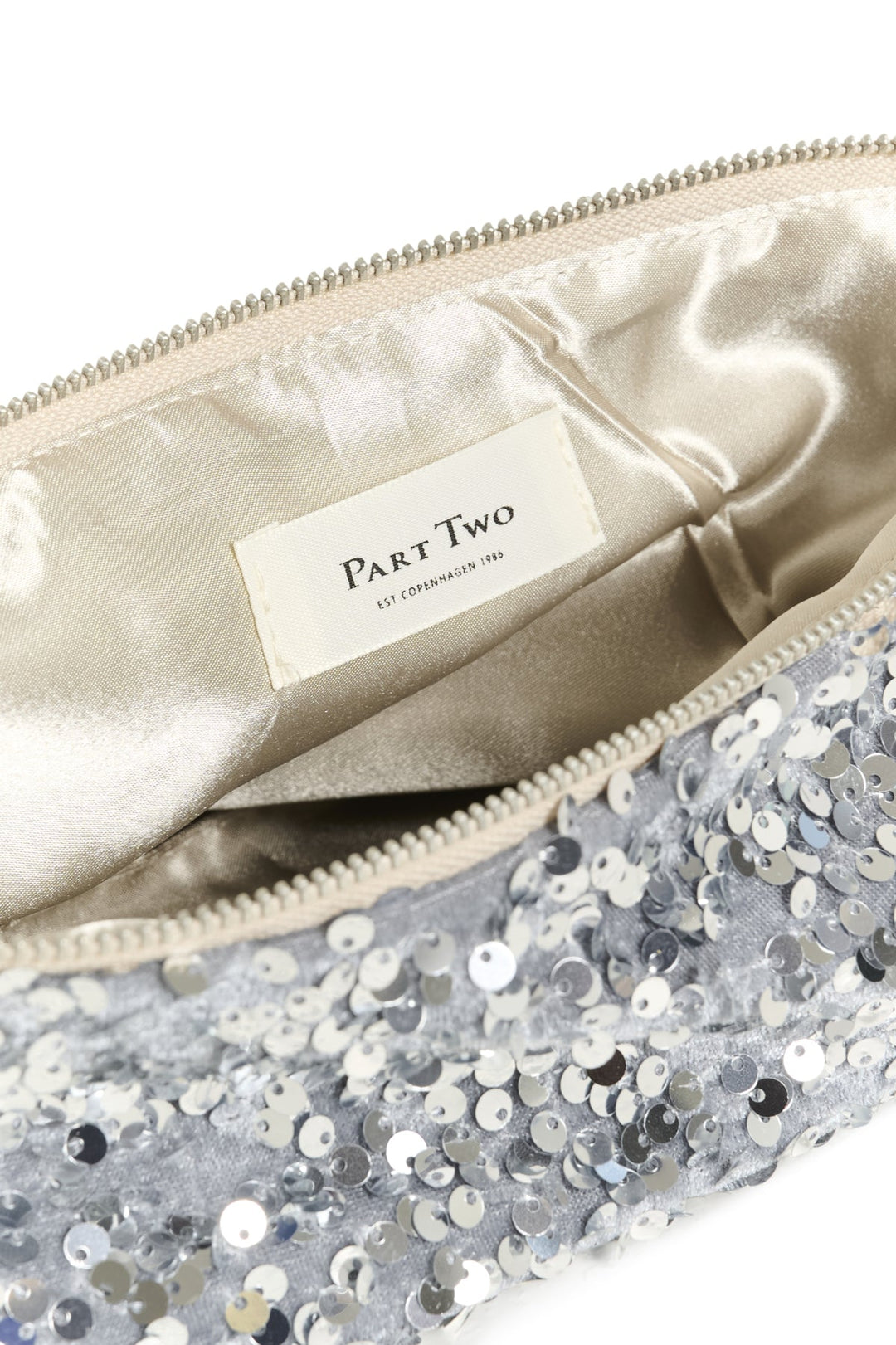 Denia Bag Silver Sequins Mix | Accessories | Smuk - Dameklær på nett