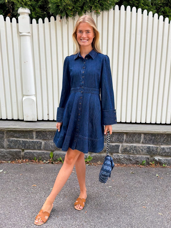 Denim Mini Dress Denim Blue | Kjoler | Smuk