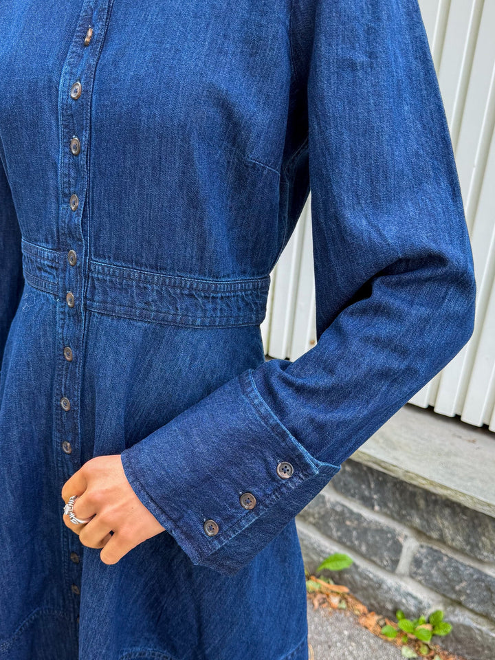 Denim Mini Dress Denim Blue | Kjoler | Smuk