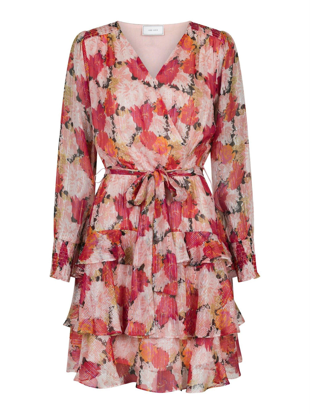 Dennie Maxi Flower Dress Pink | Kjoler | Smuk - Dameklær på nett