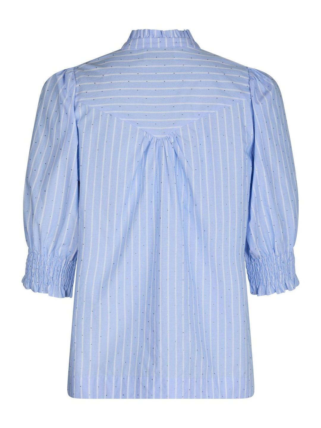 Diana Stripy Stone Blouse Light Blue | Skjorter og bluser | Smuk - Dameklær på nett