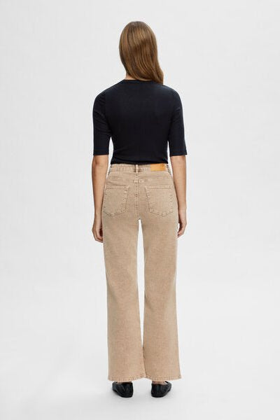 Dianna 2/4 O - Neck Top Black | Topper | Smuk - Dameklær på nett