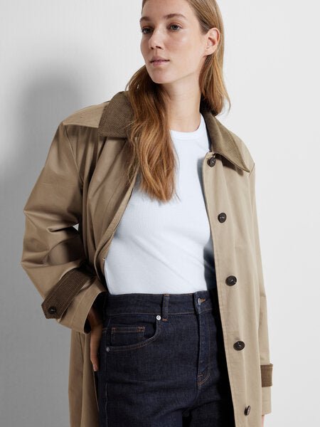 Dianna 2/4 O - Neck Top Bright White | Topper | Smuk - Dameklær på nett