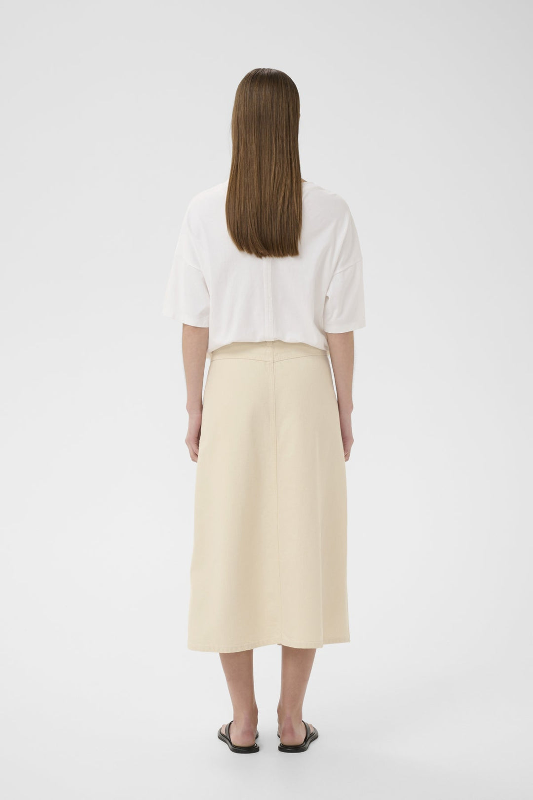 Dilysiw Skirt Ecru Melange | Skjørt | Smuk