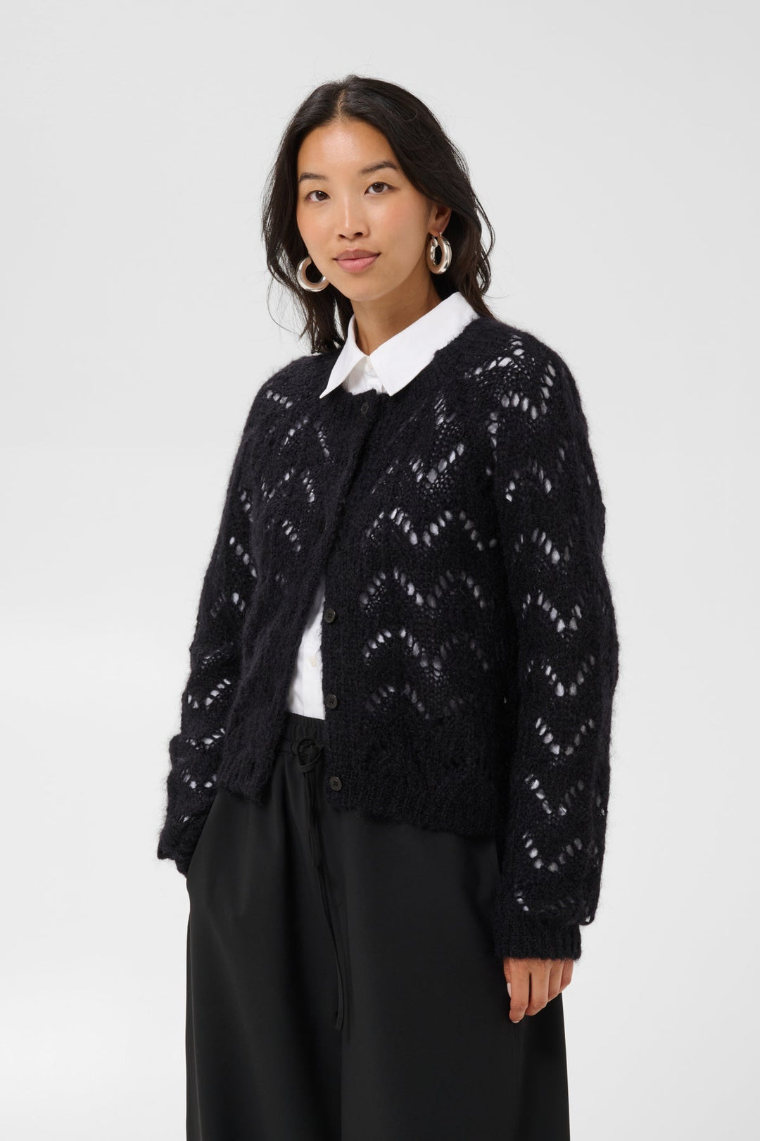 Dinah Cardigan Black | Genser | Smuk