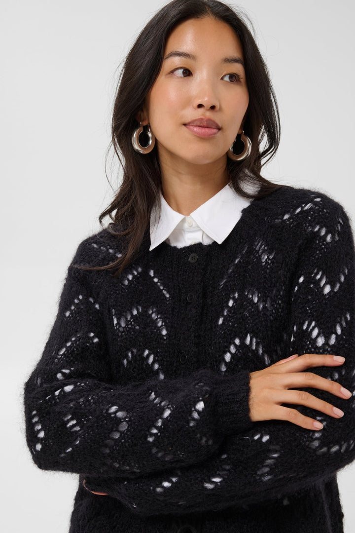 Dinah Cardigan Black | Genser | Smuk
