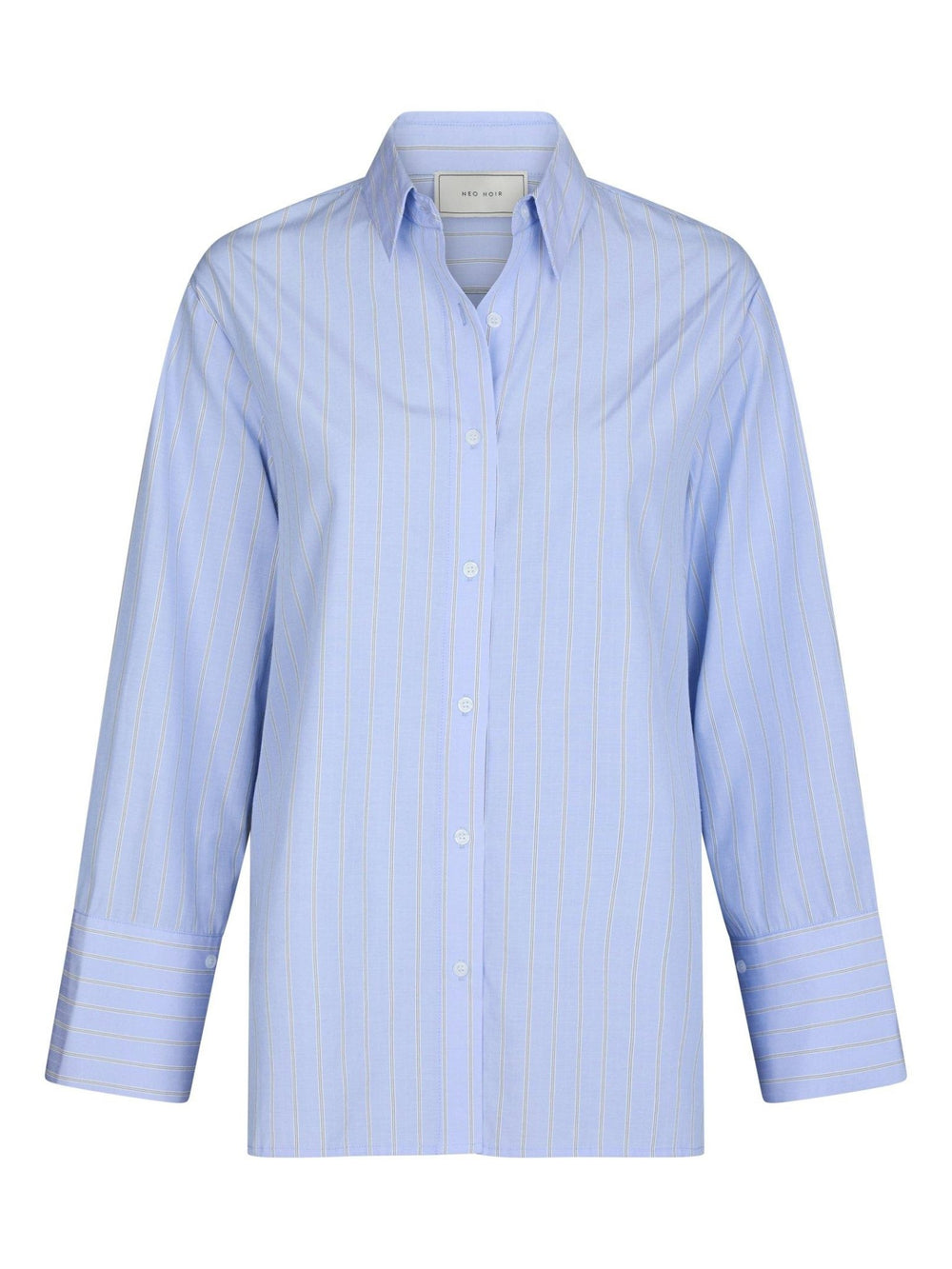 Dita Twin Stripe Shirt Light Blue | Skjorter og bluser | Smuk - Dameklær på nett