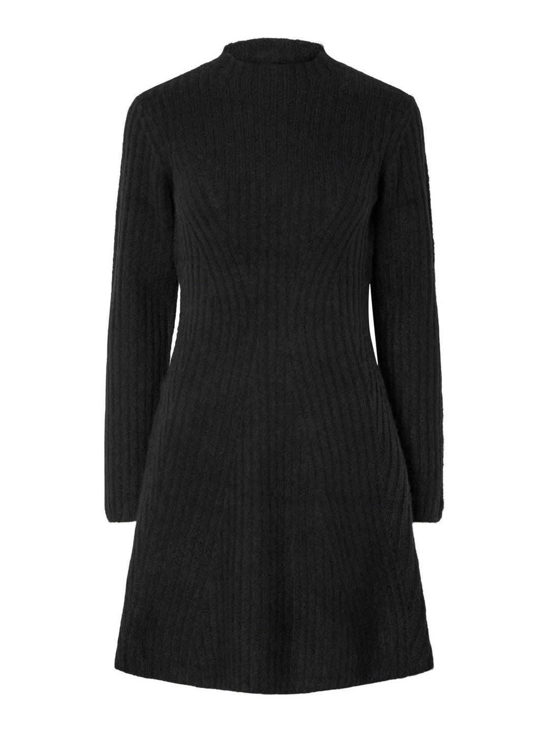 Dolly Ls Knit Dress Black | Kjoler | Smuk