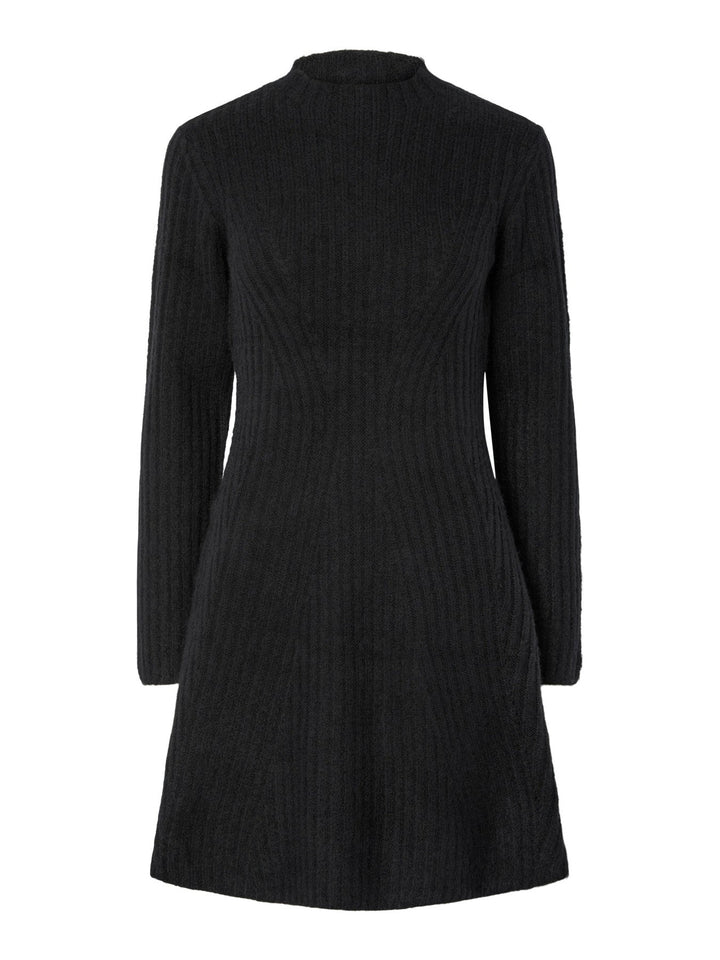 Dolly Ls Knit Dress Black | Kjoler | Smuk