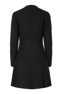 Dolly Ls Knit Dress Black