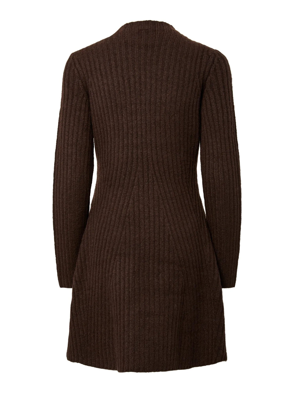 Dolly Ls Knit Dress Coffee Bean | Kjoler | Smuk