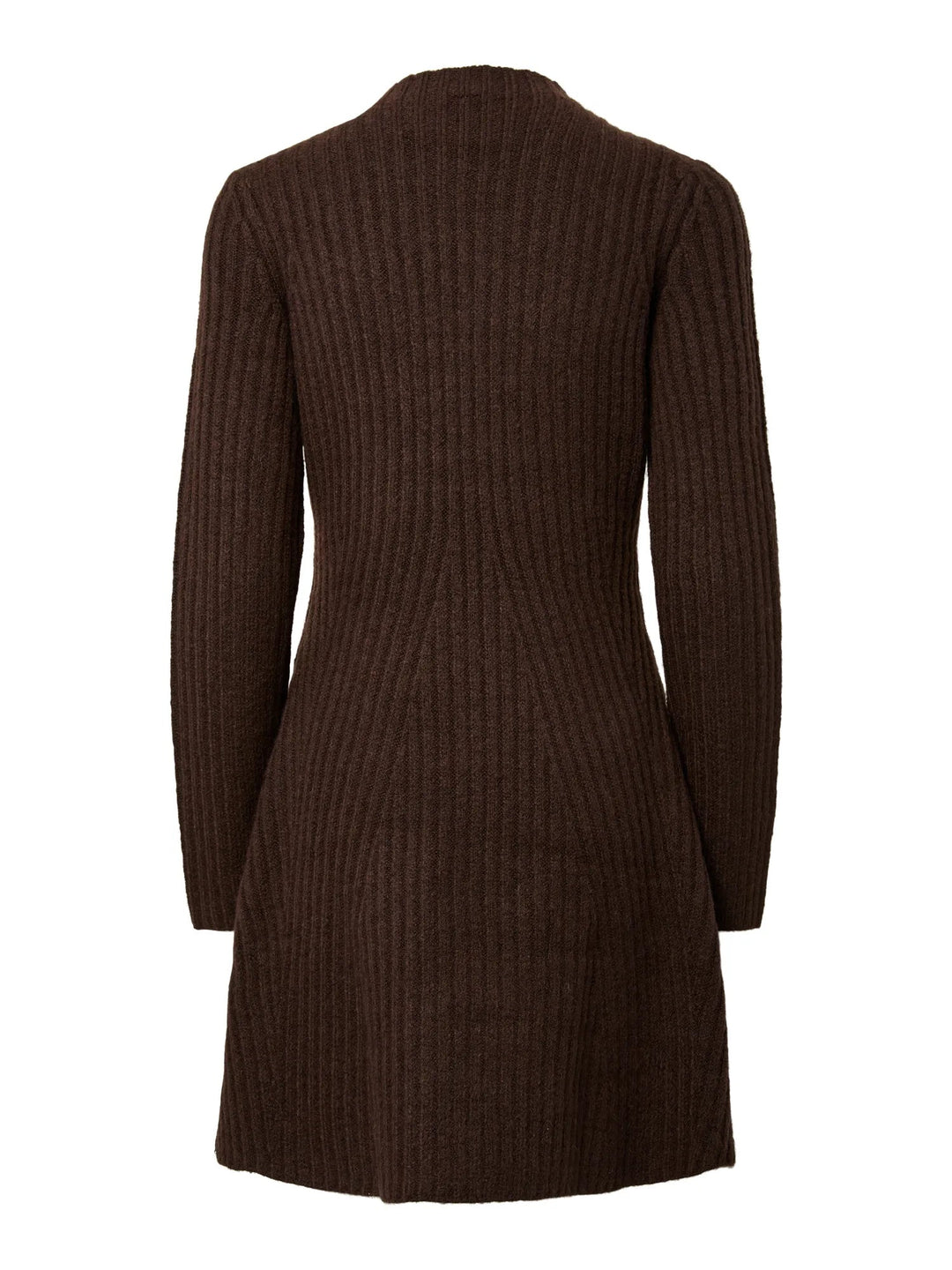 Dolly Ls Knit Dress Coffee Bean | Kjoler | Smuk
