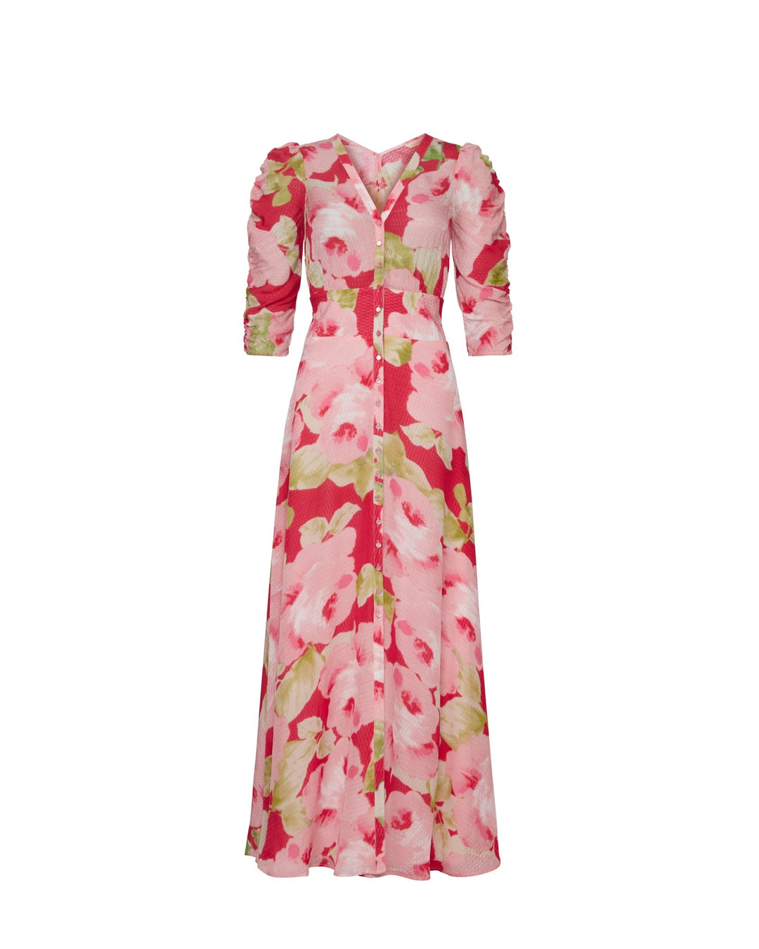 Dotted Georgette Button - Down Dress Romance | Kjoler | Smuk