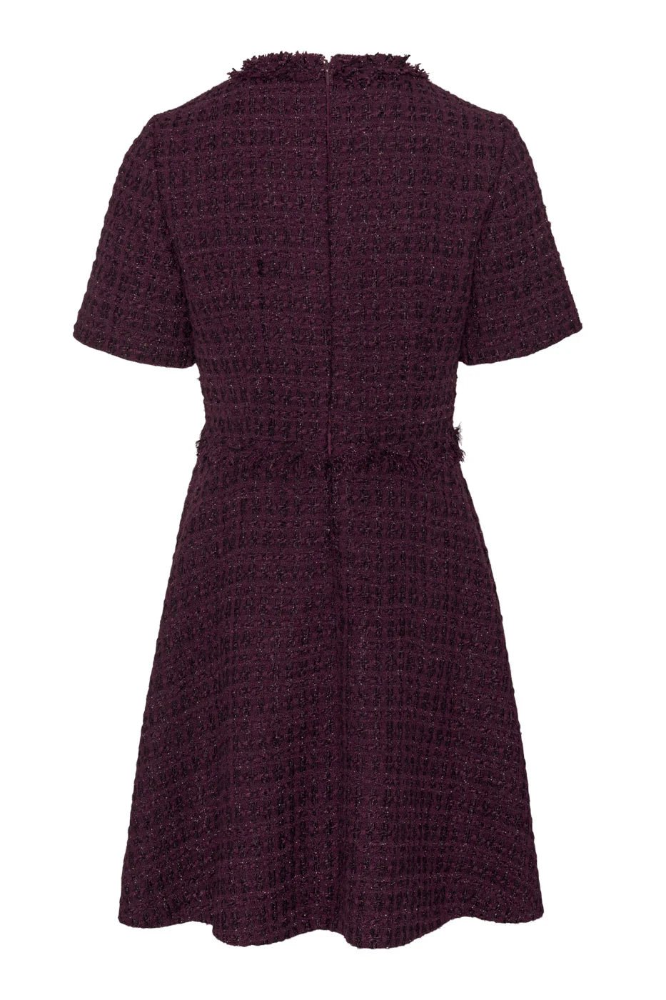 Dottie Mini Dress Burgundy | Kjoler | Smuk - Dameklær på nett