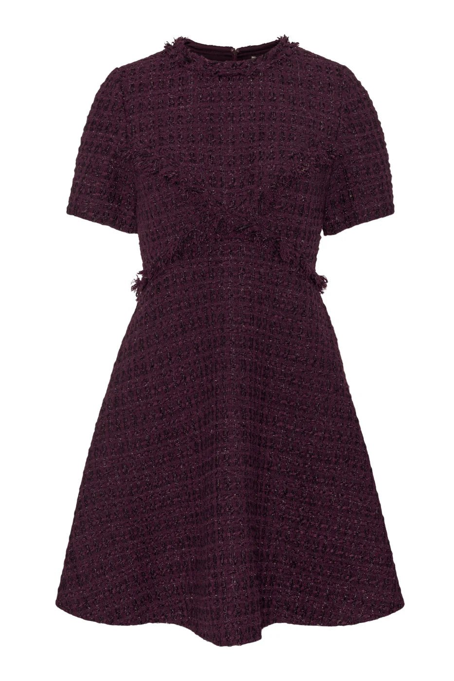 Dottie Mini Dress Burgundy | Kjoler | Smuk - Dameklær på nett