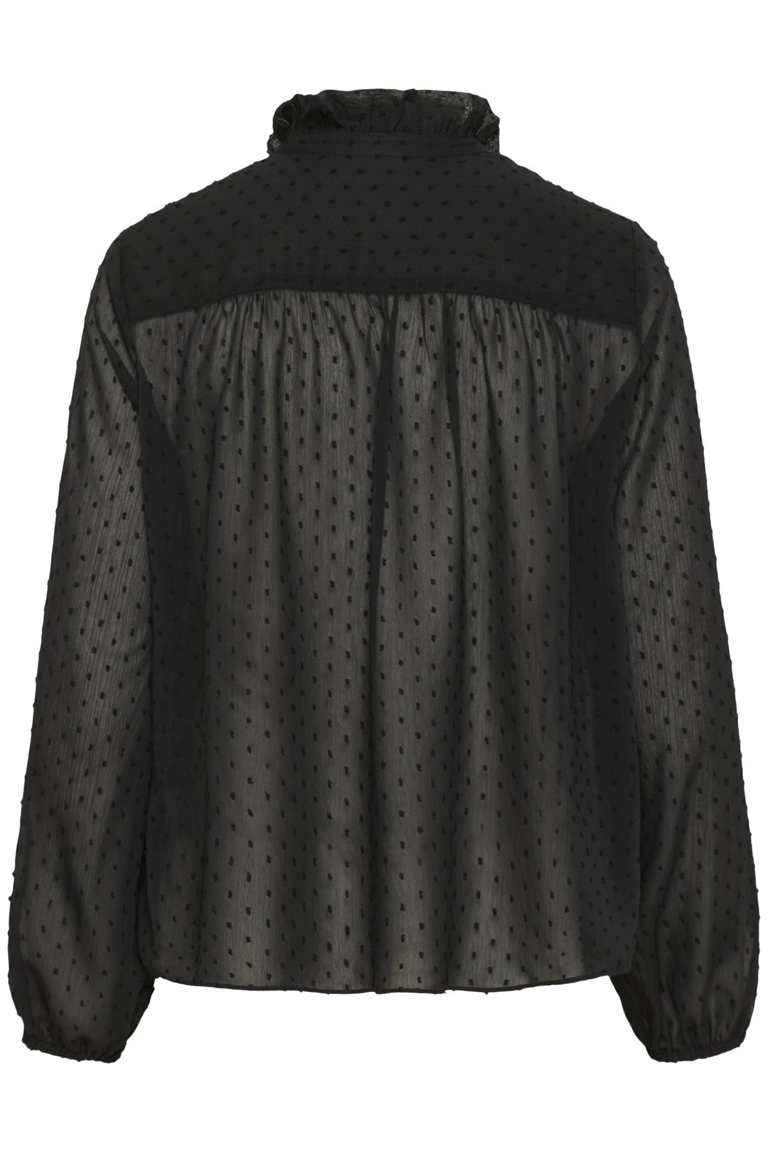 Dottieiw Blouse Black | Skjorter og bluser | Smuk - Dameklær på nett