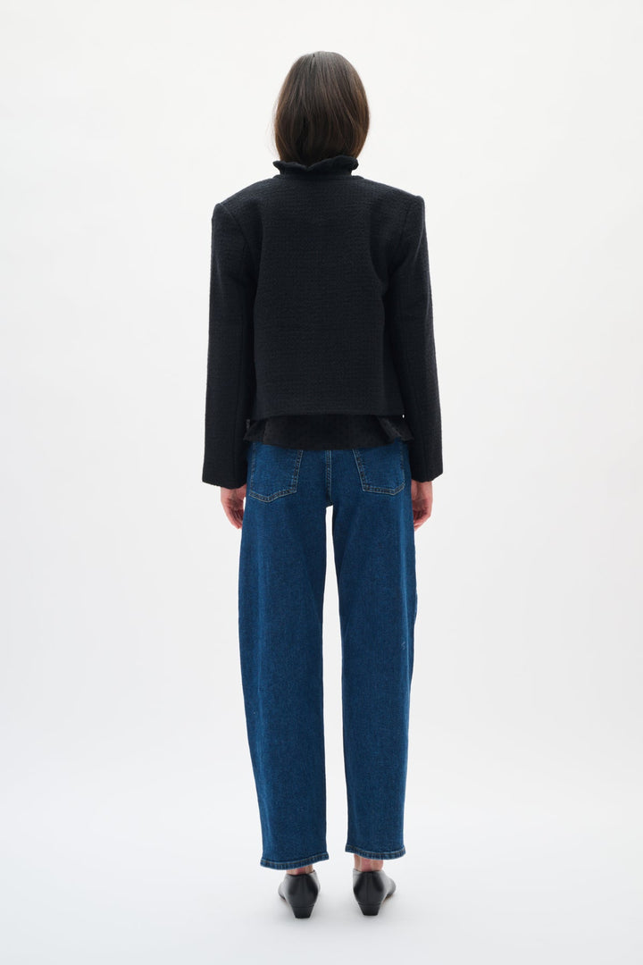 Dottieiw Blouse Black | Skjorter og bluser | Smuk - Dameklær på nett