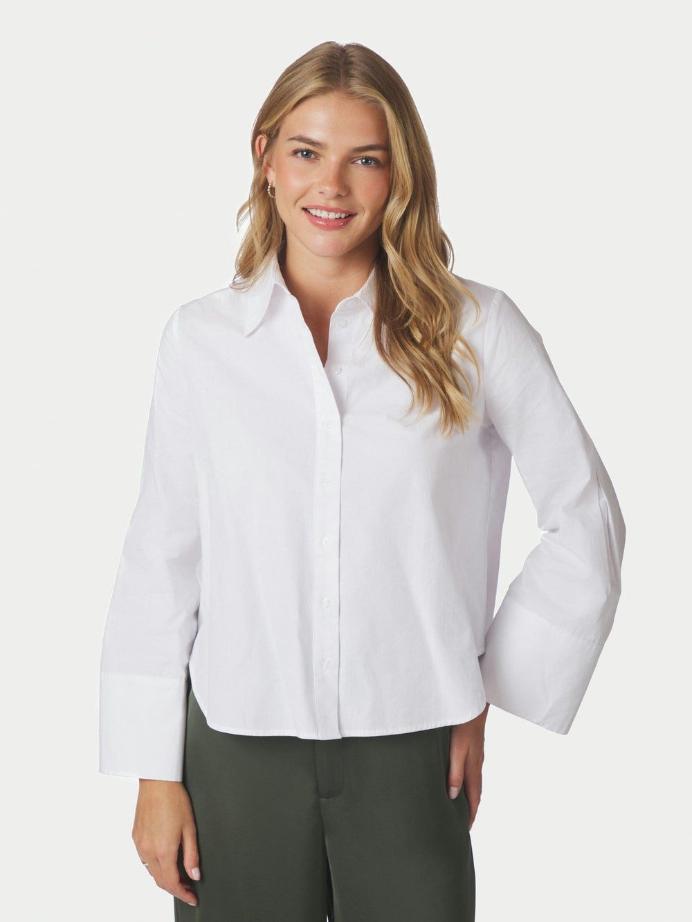 Drew Shirt White | Skjorter og bluser | Smuk