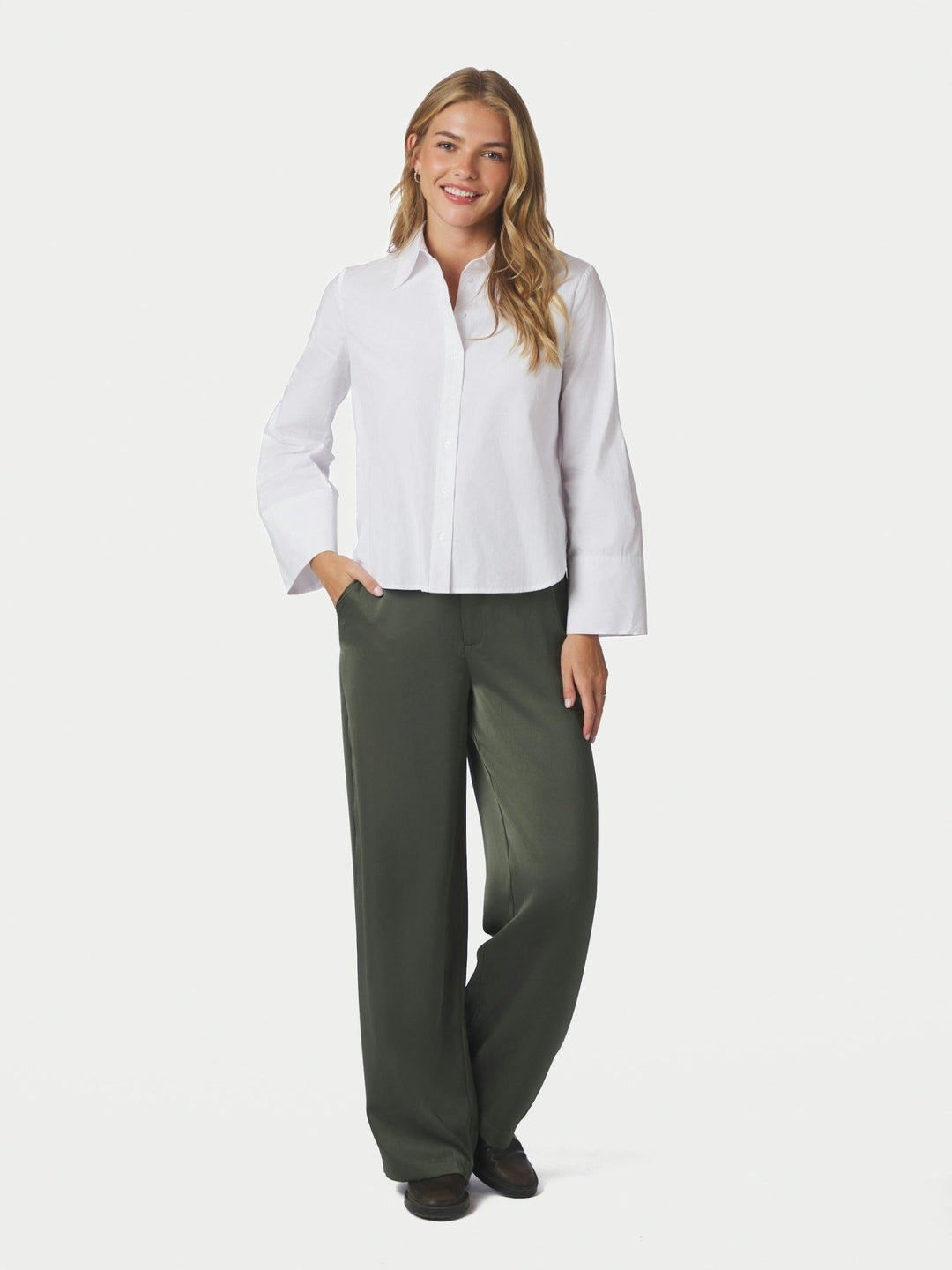 Drew Shirt White | Skjorter og bluser | Smuk